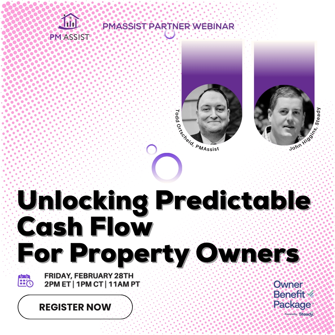 Unlocking Predictable Cash Flow for Property Owners with Steady - Webinar